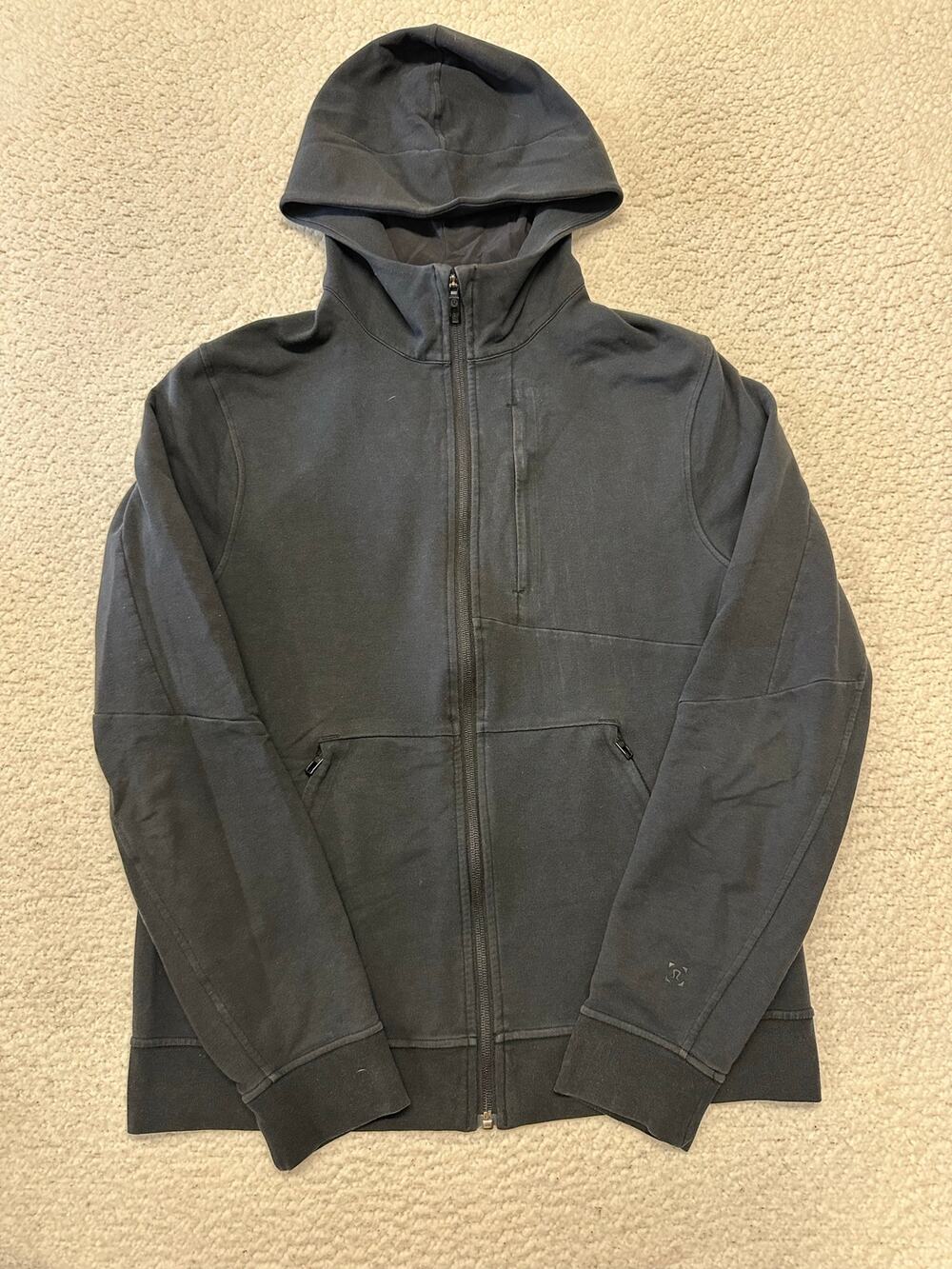 Lululemon Mens City Sweat Zip Hoodie Jacket Medium